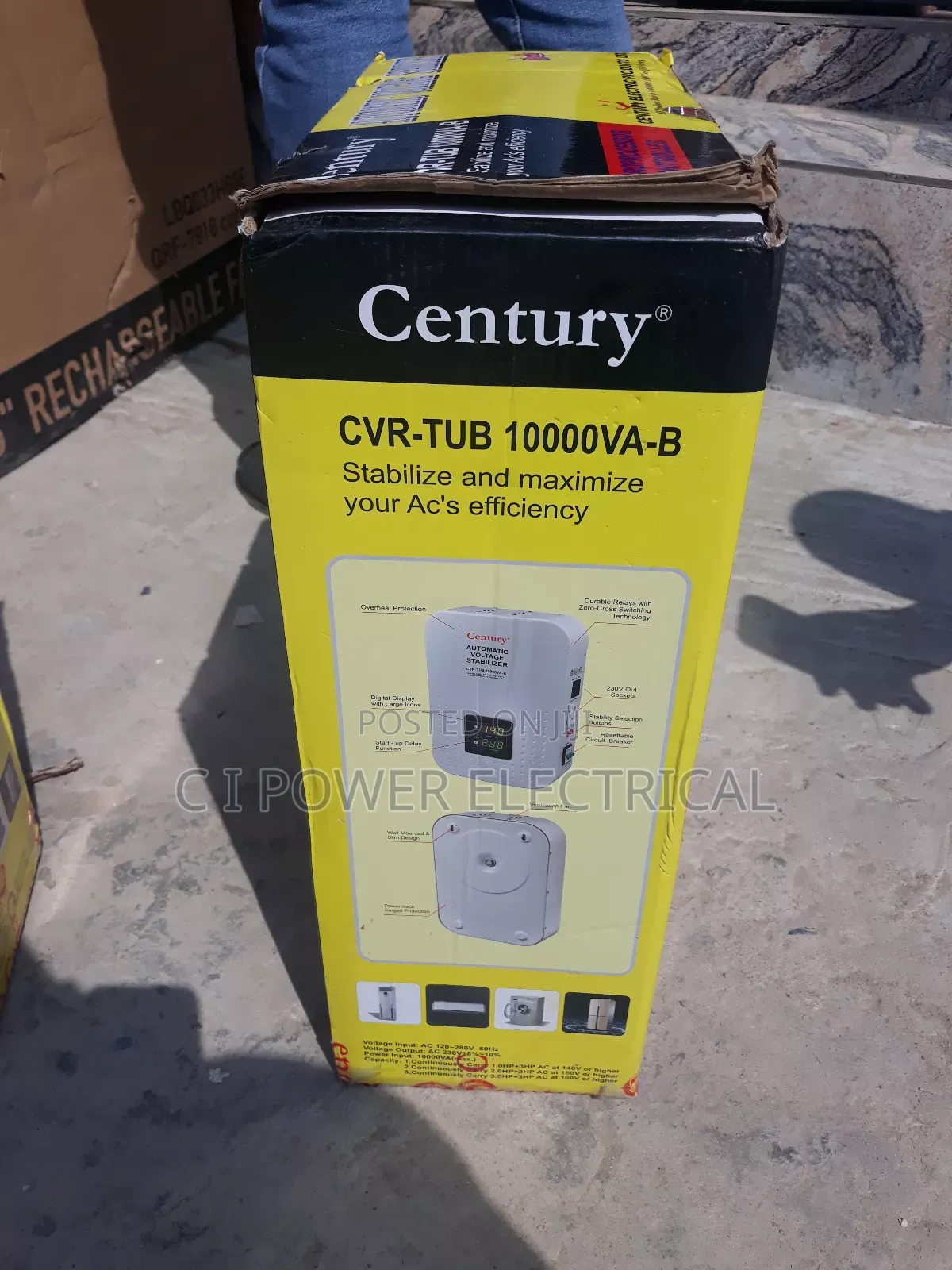 10000 Watts Century Voltage Regulator
