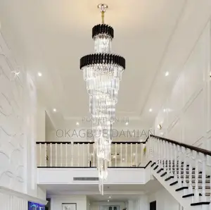 Villa Stair Long Chandelier