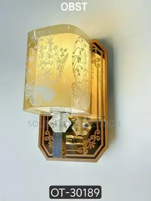 Mirror Wall Bracket Light Gold Mirror