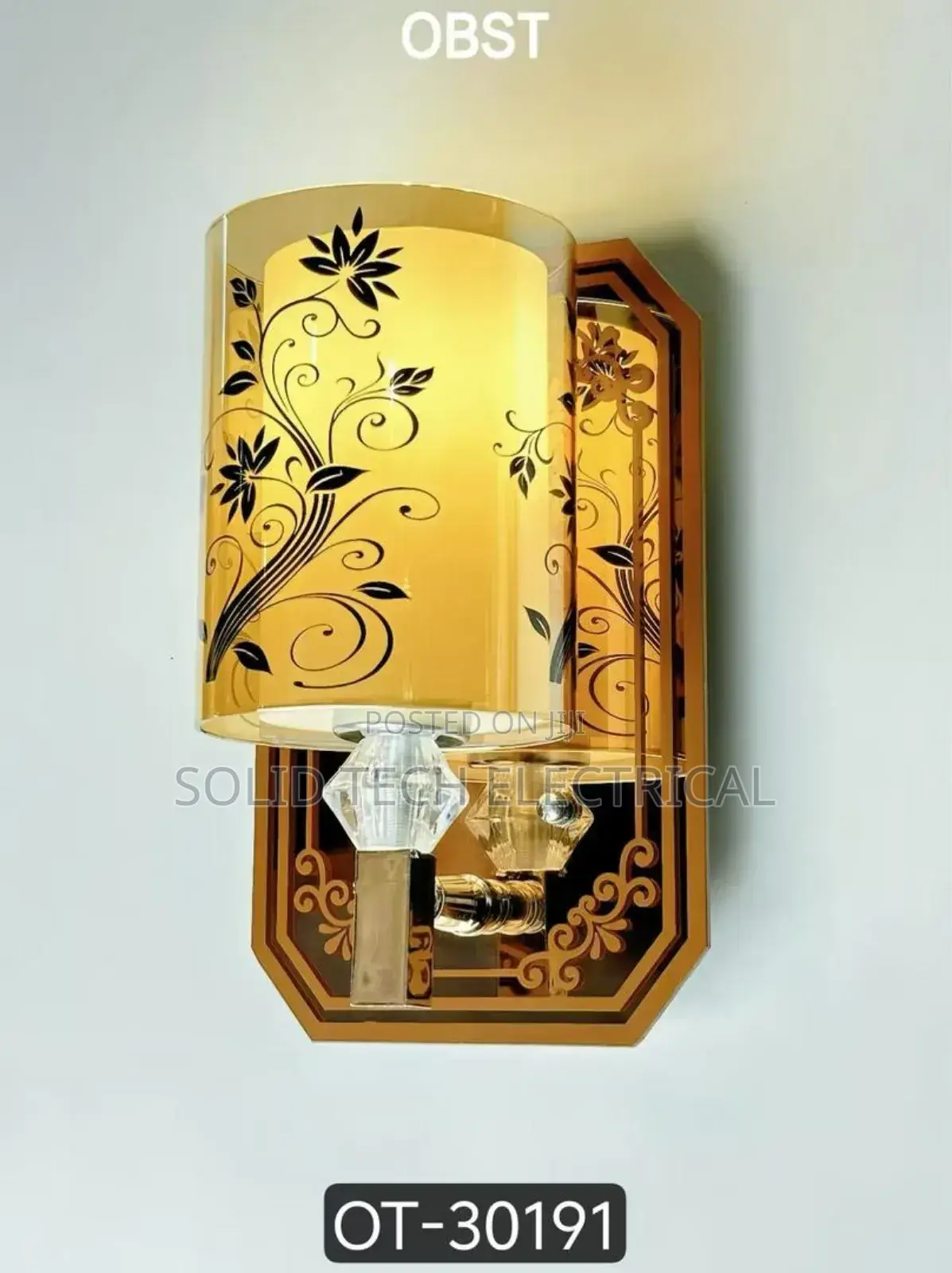 Mirror Wall Bracket Light Gold Mirror