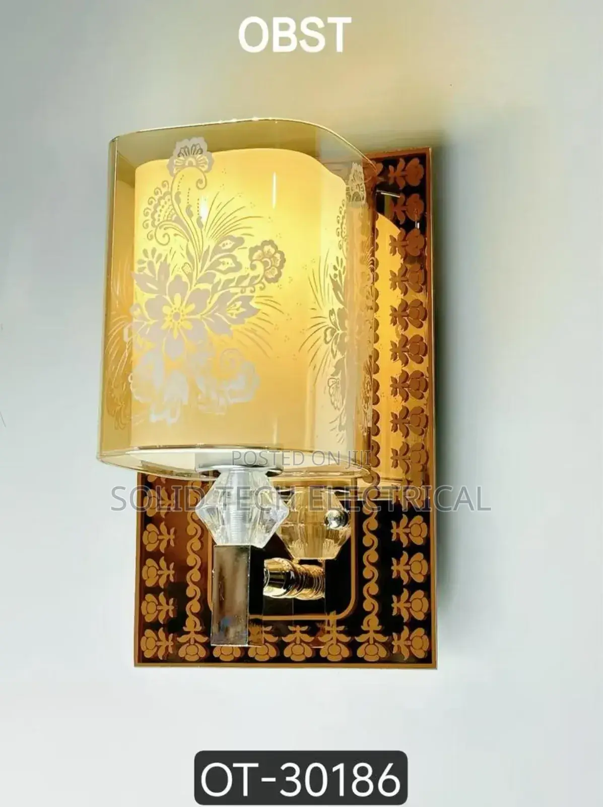 Mirror Wall Bracket Light Gold Mirror
