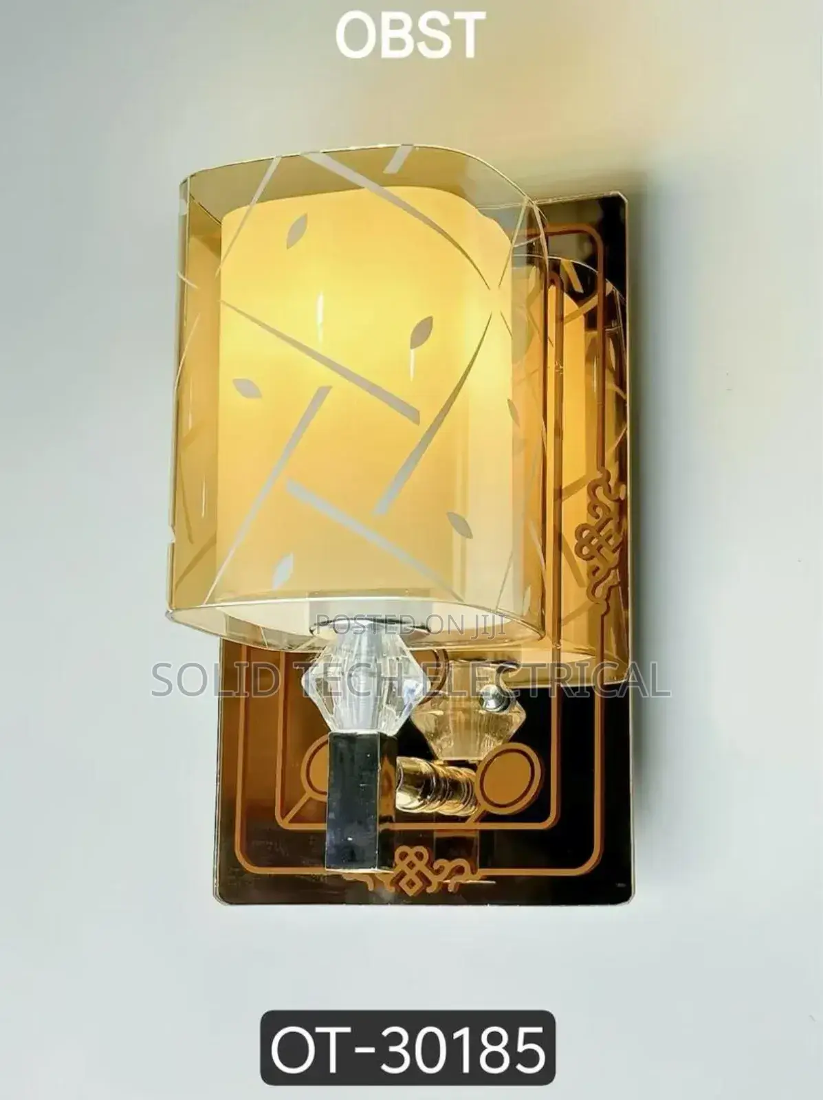 Mirror Wall Bracket Light Gold Mirror
