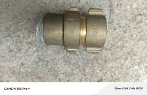 2 3/4 Machino Coupling Brass