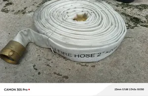 Fire Hose Double Jacket Canvas 2" With American Coupling