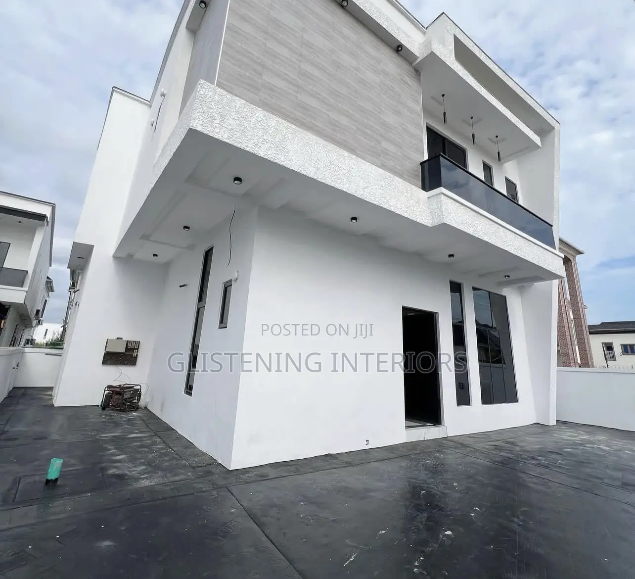 Balcony Grey Tinted Glass