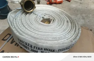 Fire Hose Double Jacket Canvas 1 1/2" With American Coupling