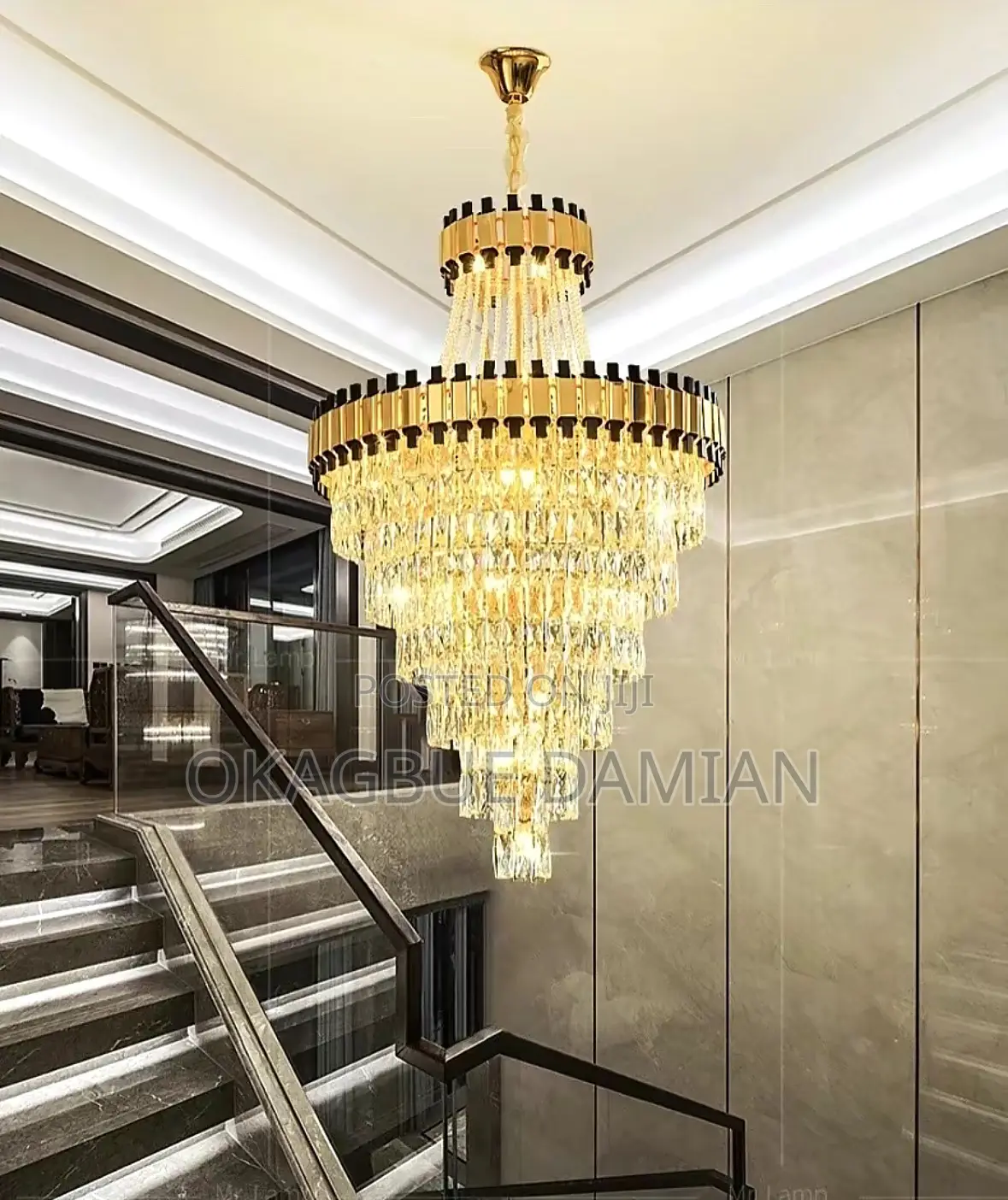 Crystal Chandelier (Size 500/600)