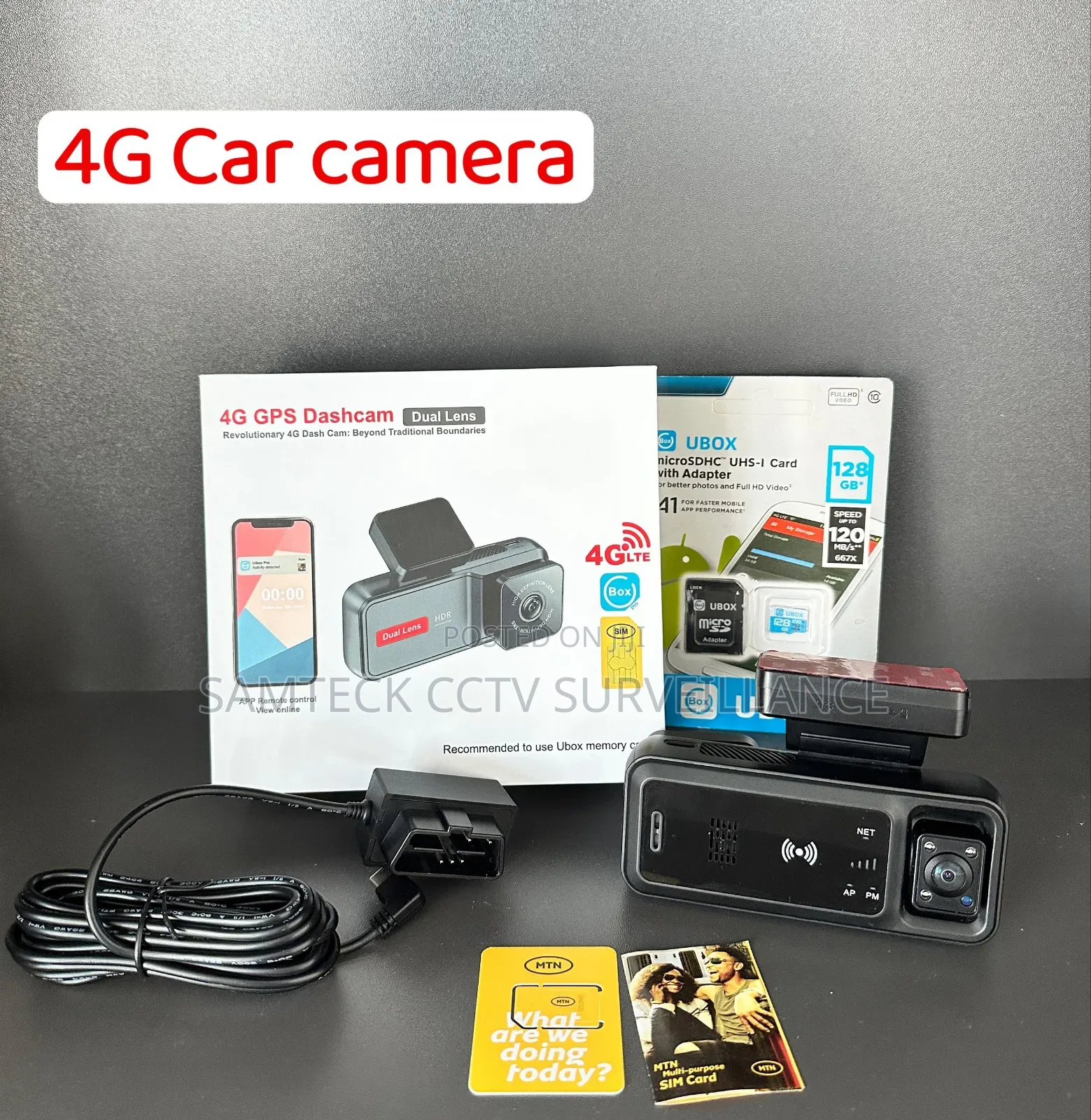 4g GPS Dash Camera