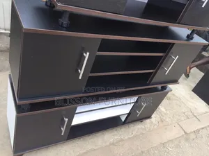 Black 4ft Quality Tv Console
