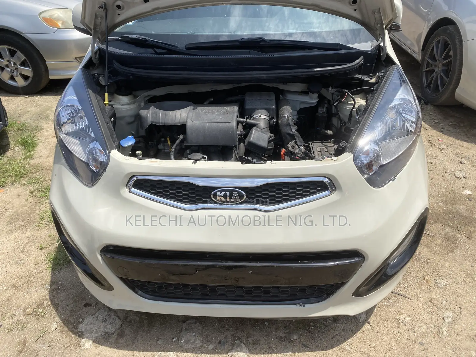 Kia Morning 2012 Off white