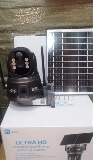 Double Lens 4g Cctv Solar Camera