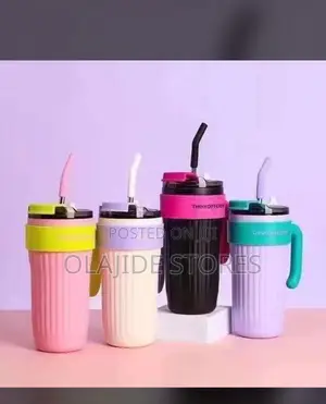 860ml Vaccum Tumbler With Straw