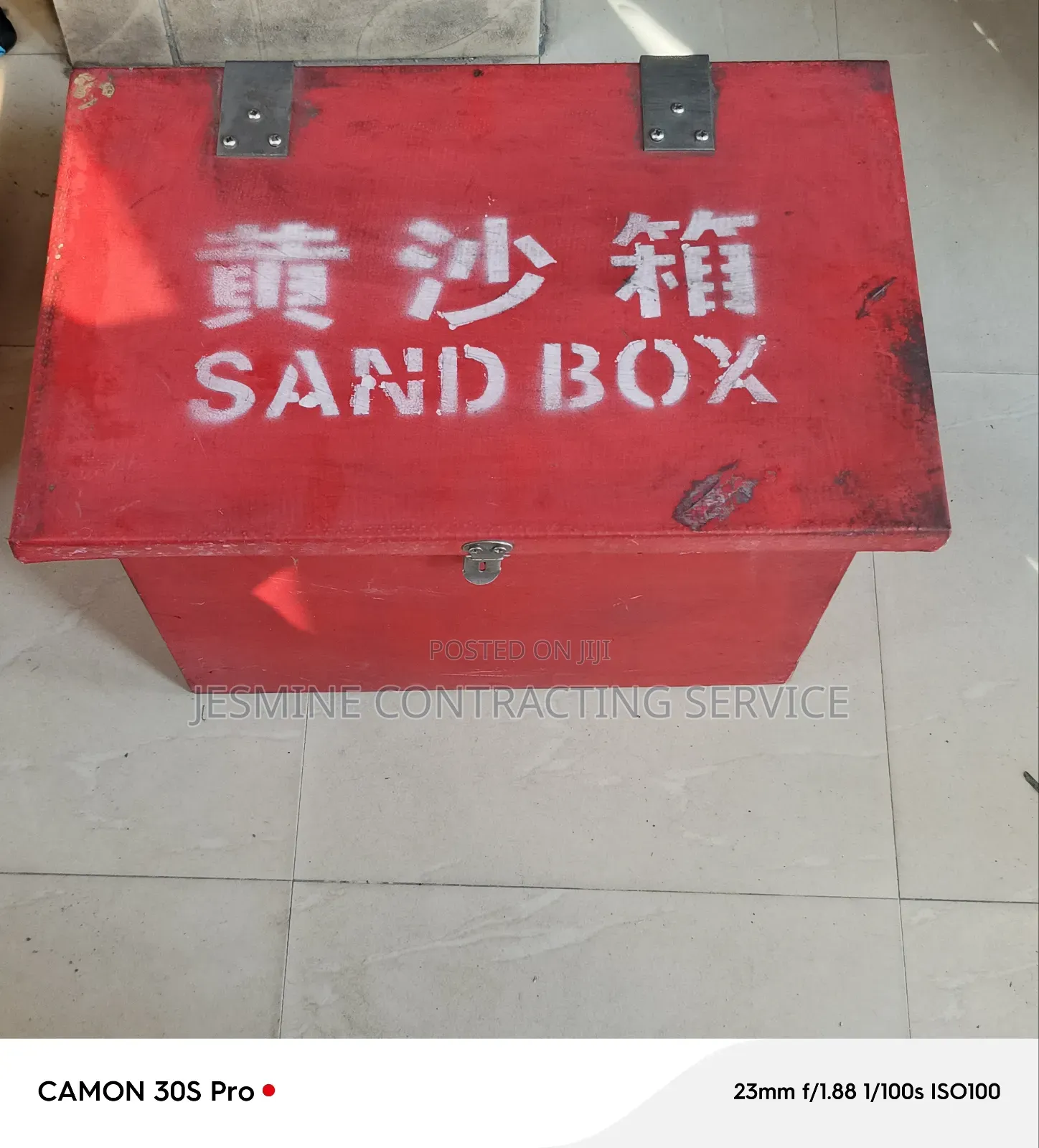 Fire Sand Box