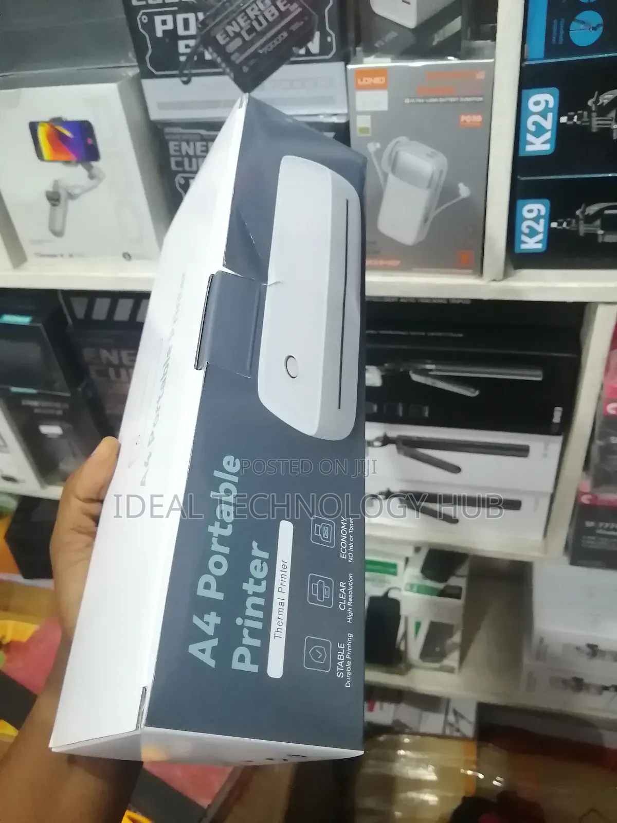 A4 Portable Thermal A80 Bluetooth Rechargeable Printer