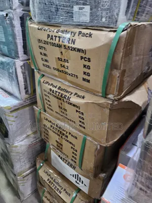 Pattern 5.12kwh Lithium Battery 51.2v