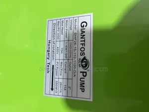 The Giantfos Machine for Pumping Water