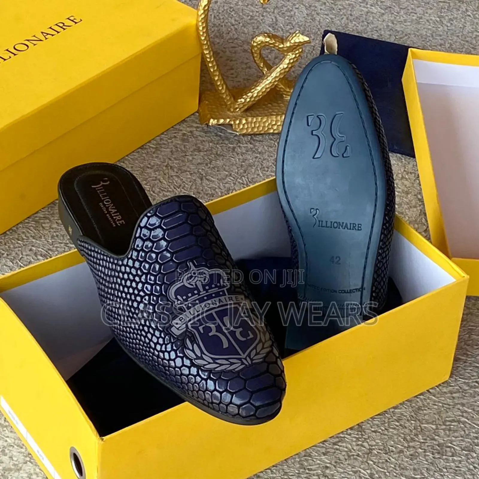 New Billionaire Half Shoe for Men