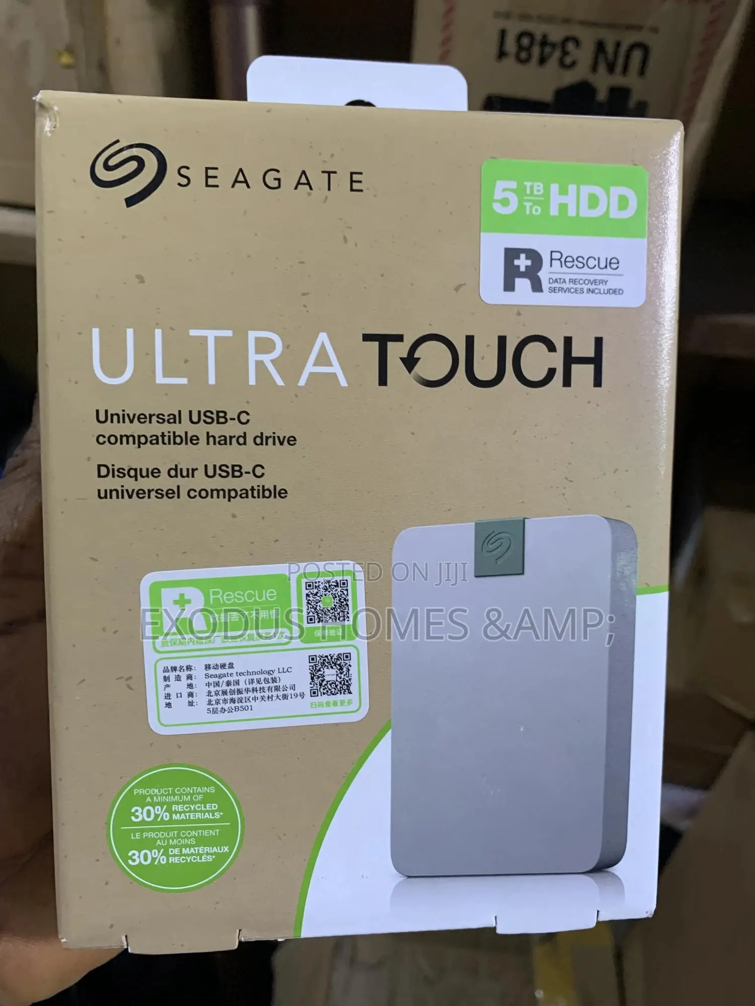 Seagate Ultra Touch 5tb to HDD