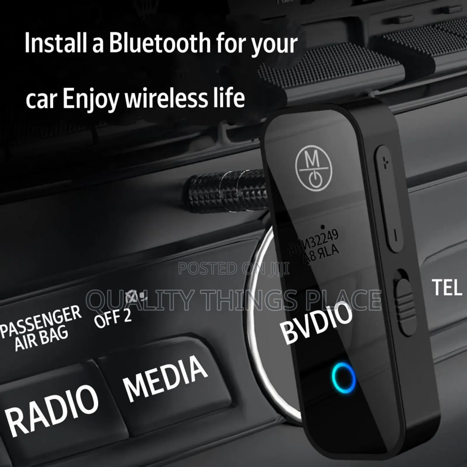 Bluetooth Transmitter Receiver With Rechargeable Battery