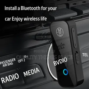 Bluetooth Transmitter Receiver With Rechargeable Battery
