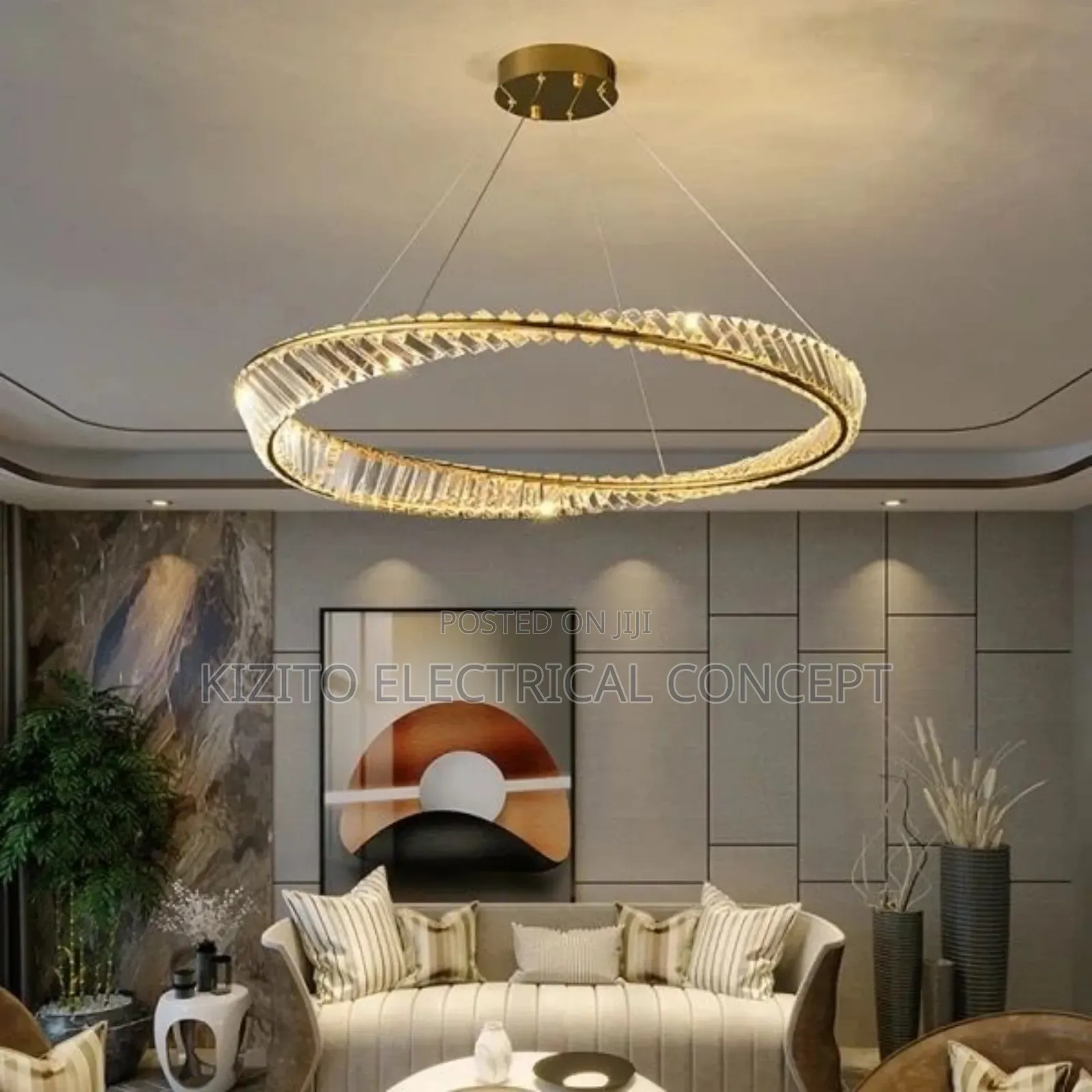 Nodic Single Dropping Chandelier (800mm)