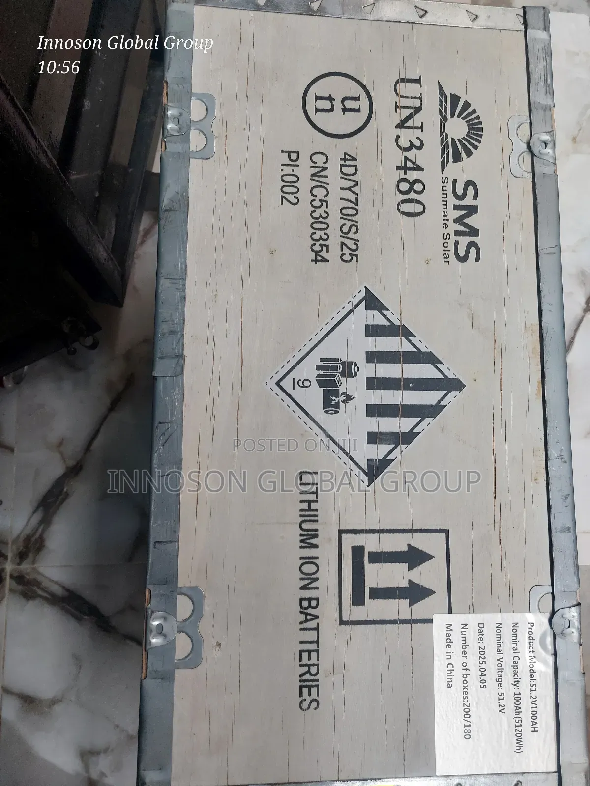 5kwh 48v Sms Lithium Battery