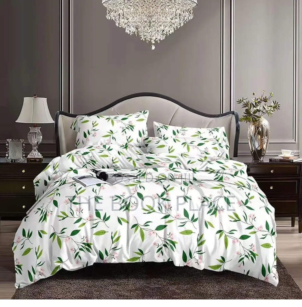 Flowered Beautiful Cotton Bedsheets With Pillow Case