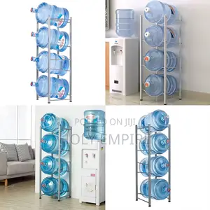 4 Layers Water Rack Water Cooler Jug Shelf Drink Dispenser