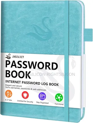 Usa Elegant Password Book With Alphabetical Tabs - Hardcover