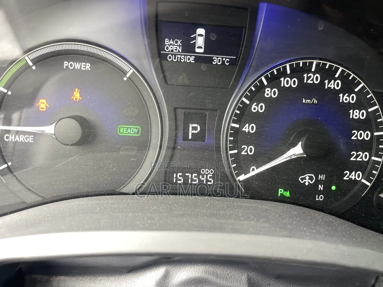 Lexus RX 450h 2010 Silver