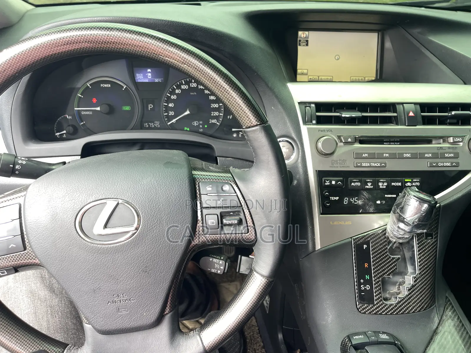 Lexus RX 450h 2010 Silver