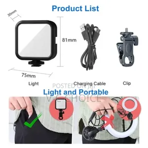Led Pocket Rgb Video Light