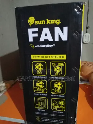 Sunking Solar Table Fan