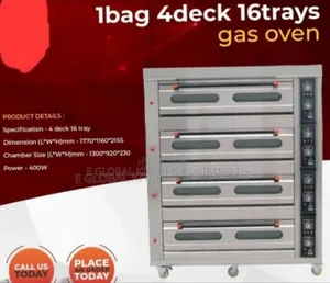 4deck 16trays Gas Oven