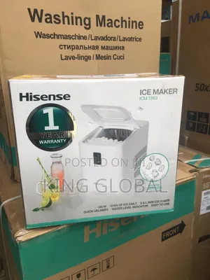 Hisense 12kg Ice Maker Icm1263 (9cubes in 7min)
