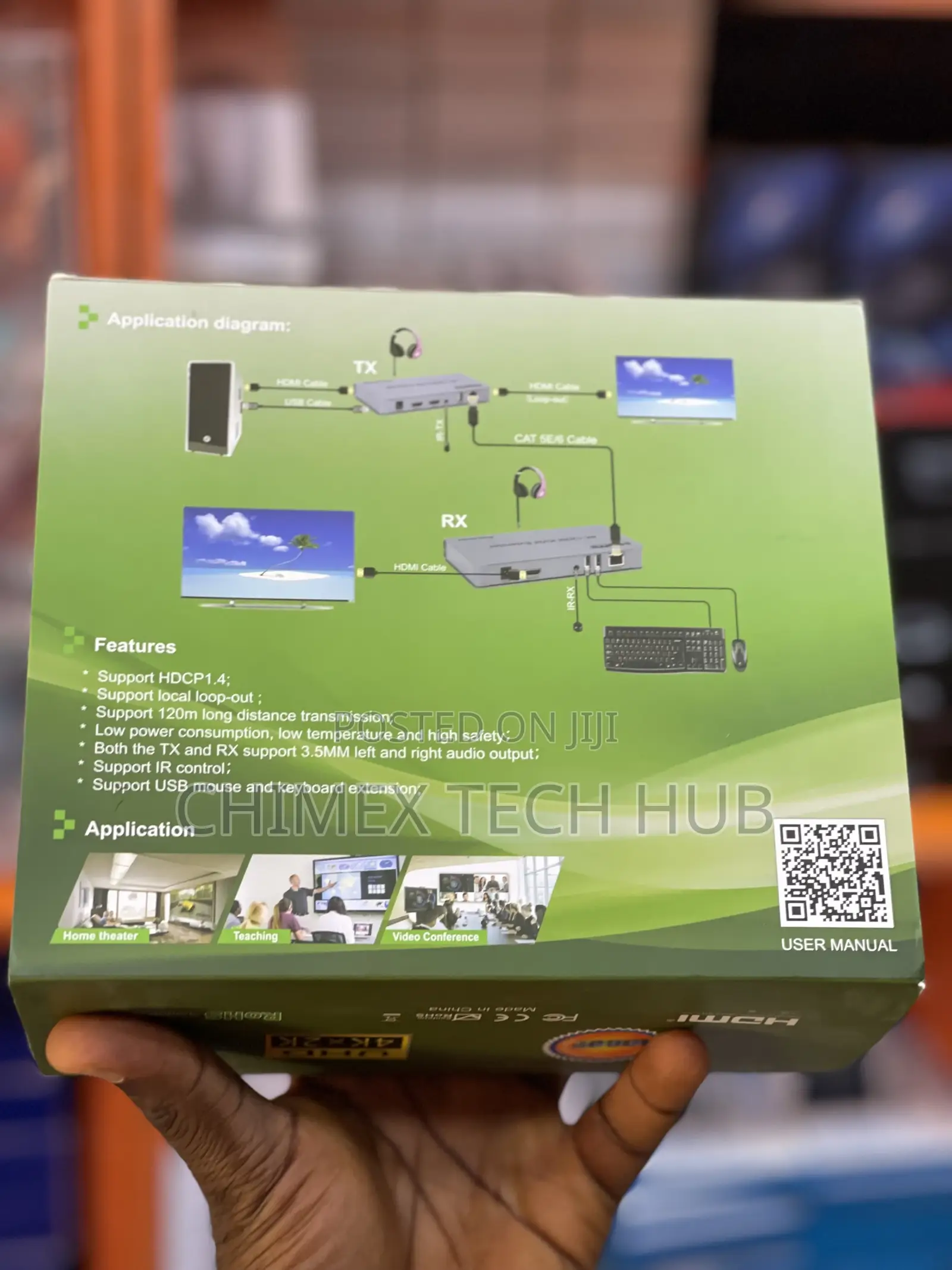 Hdmi 120m KVM Ip Extender