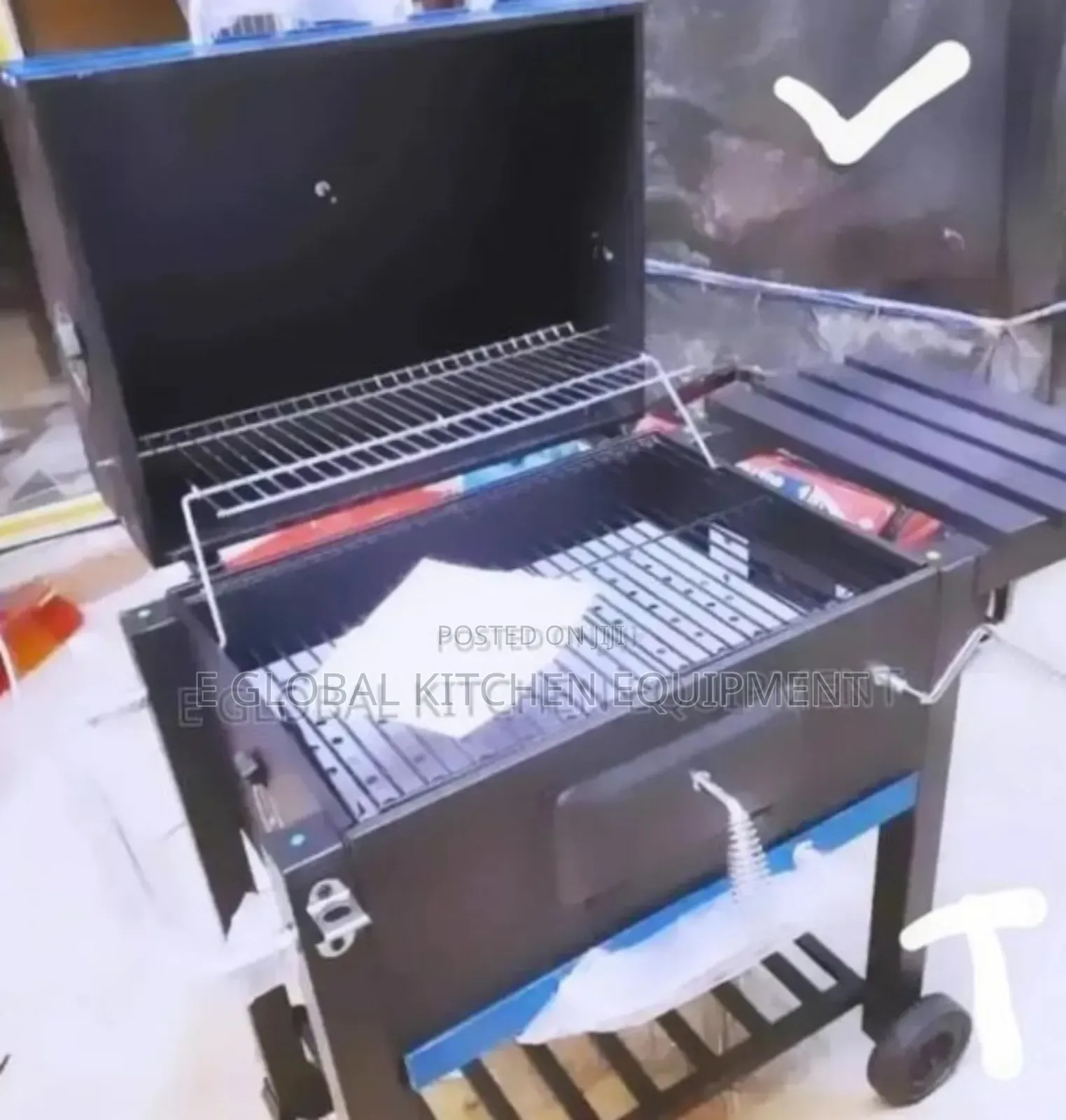 Charcoal Barbecue Machine