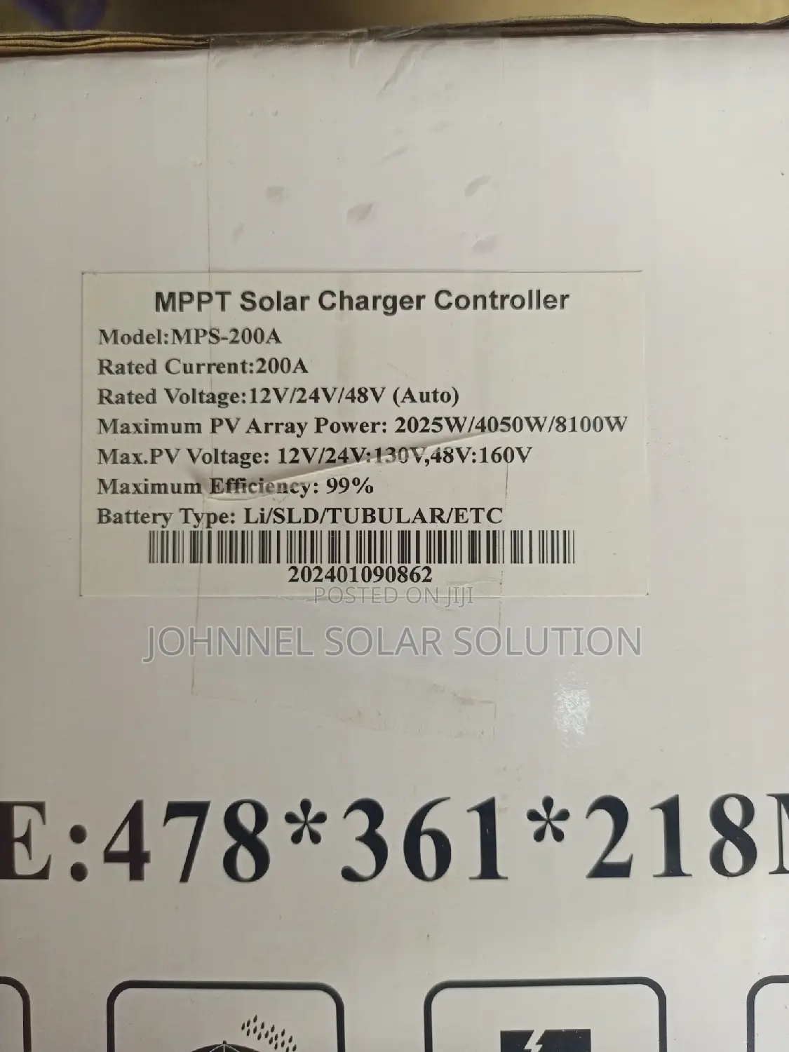 200a 48v Cee Power Mppt Charge Controller Auto