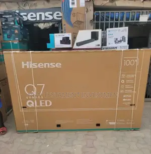 Original Hisense Television 100inches Q7 Series' Qled