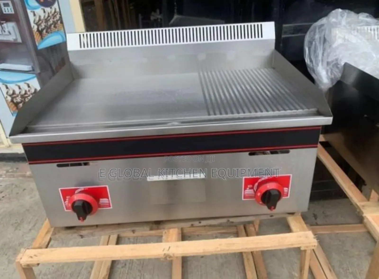 Rough and Smooth Gas Griddle