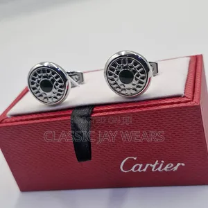 Bunch Designer Cartier Cuff Links