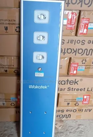 Industrial 450watt Wakatek Solar Intelligent Street Light