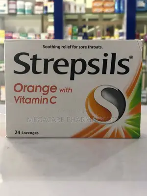 Strepsils Orange With Vitamin C