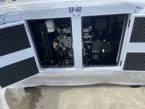 Original England Perkins Soundproof Diesel Generator 60kva