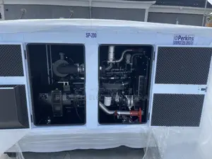 Original England Perkins Soundproof Diesel Generator 200kva