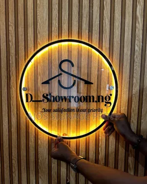 Indoors Round Signage