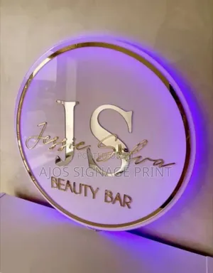 Indoors Round Signage