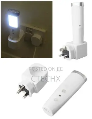 Rechargeable Emergency Sensor Torch Light With Charging Plug