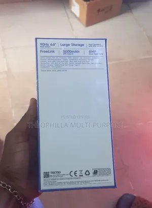 New Tecno Pop 10 64 GB Black