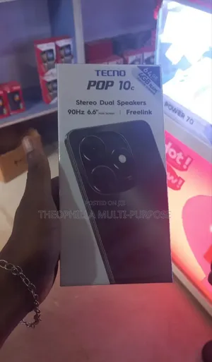 New Tecno Pop 10 64 GB Black